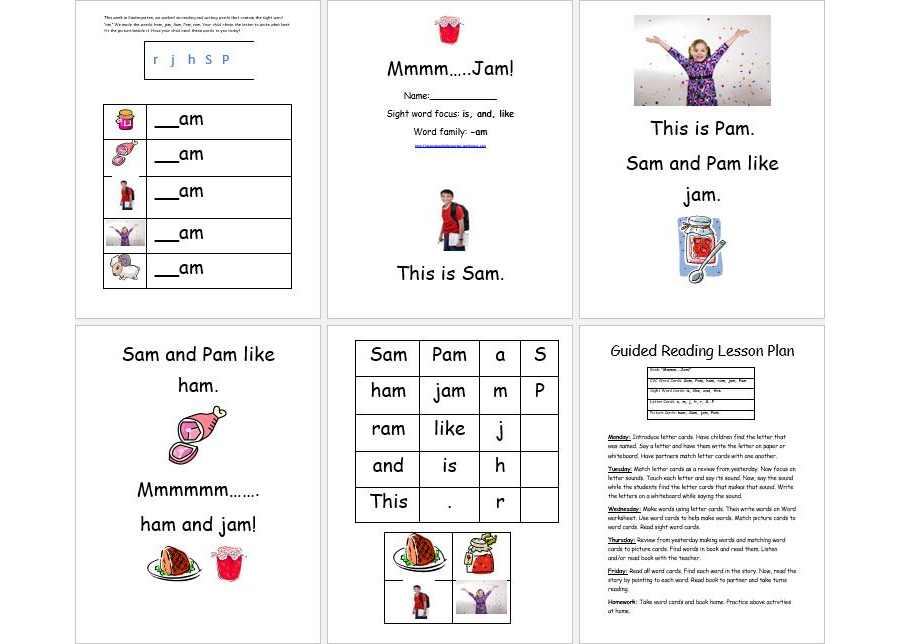 Kindergarten Reading Worksheet Template in MS Word Format