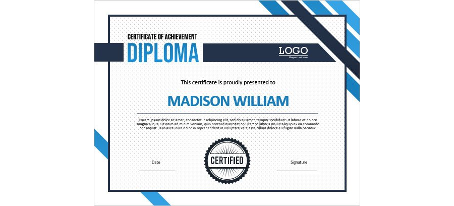 Download Academic Diploma Certificate