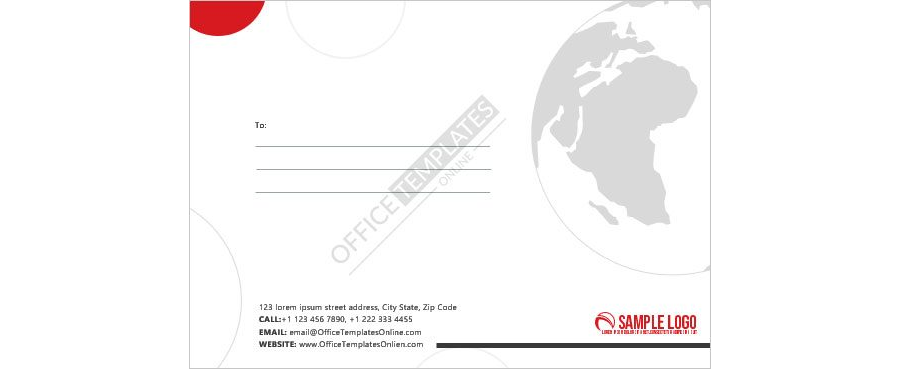 Download C5 Size Envelope Template for MS Word