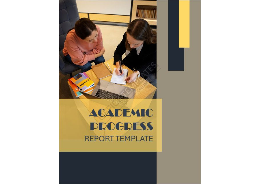 Academic Progress Report Template