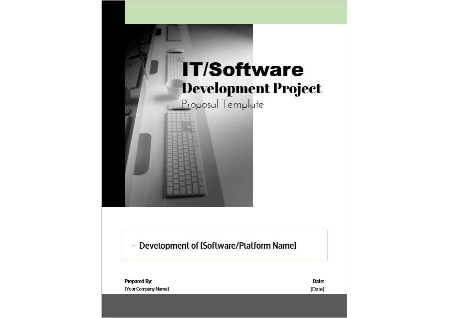 IT/Software Development Project Proposal Template
