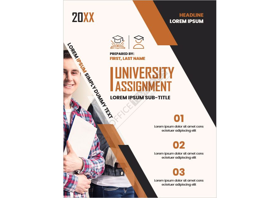 Cover Page Template for University Assignments - 04
