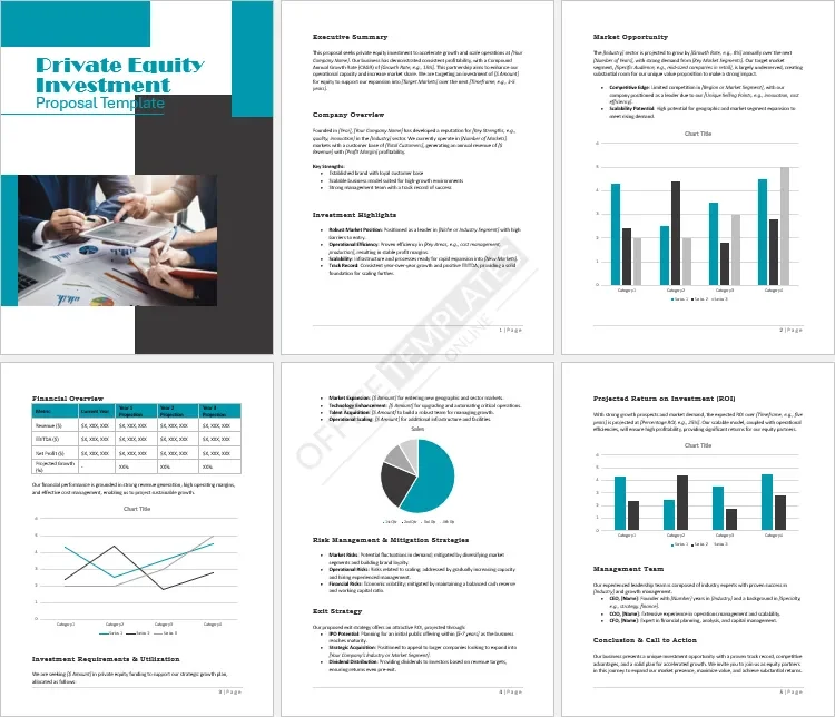 Private Equity Investment Proposal Template