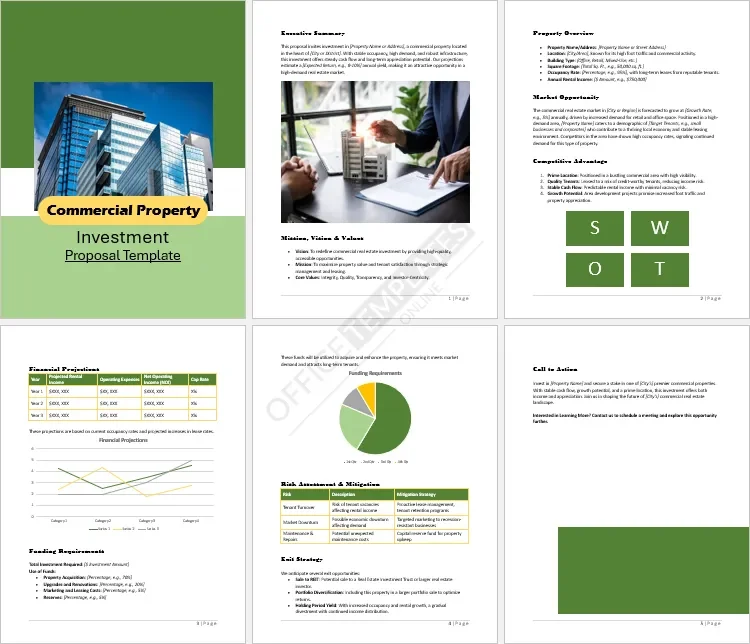 Commercial Property Investment Proposal Template