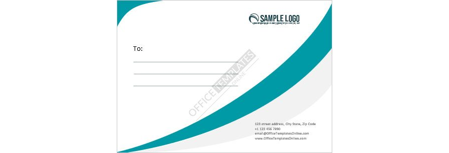 Download C7 Size Enveloped Template for Microsoft Word