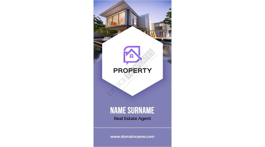 Real Estate Name Tag Template &ndash; Making Your Properties Memorable
