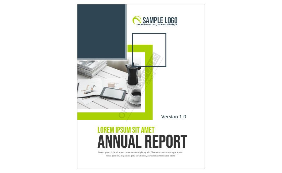 Download Formal & Informal Reports Cover Page Template in MS Word