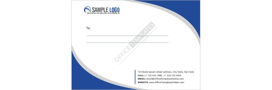 Download C6 Size Envelope Template for MS Word
