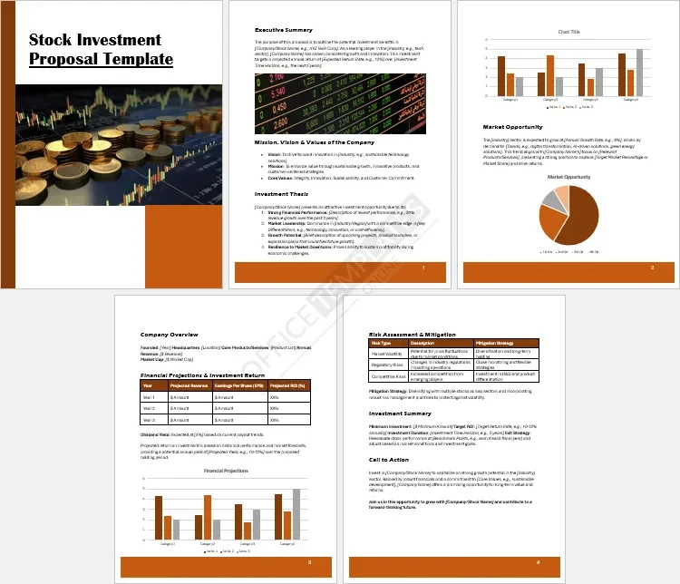 Stock Investment Proposal Template