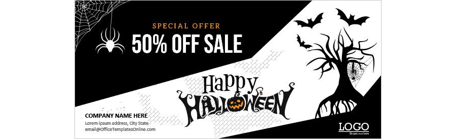 Download Halloween Gift Voucher Template
