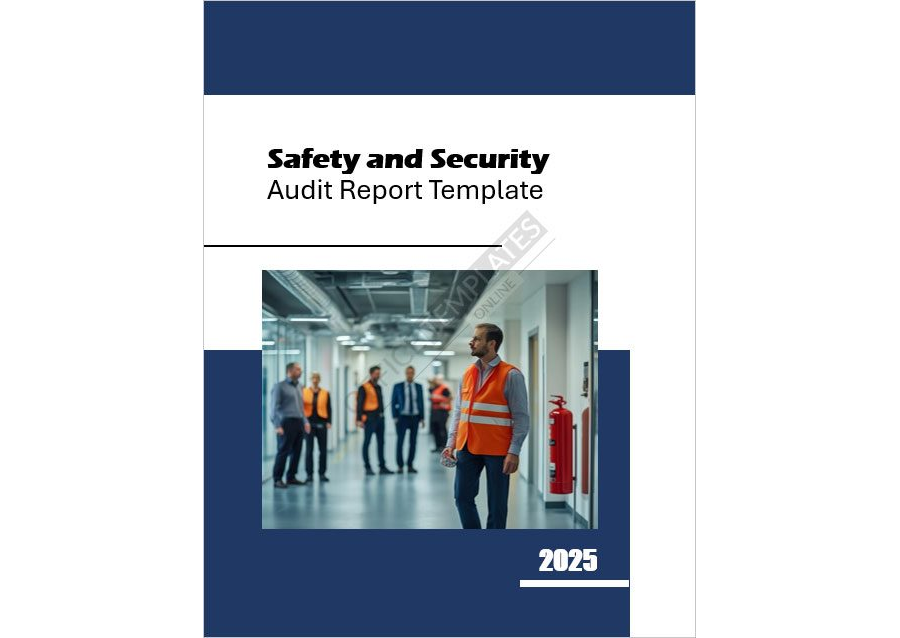 Safety and Security Audit Report Template