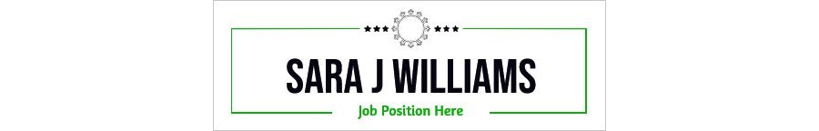 Name Badge Template for Microsoft Word - 08