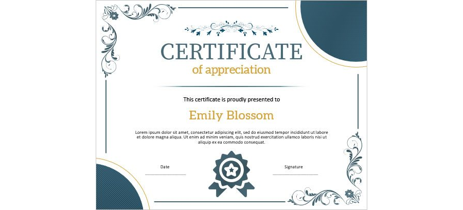 Download Customer Appreciation Certificate Template