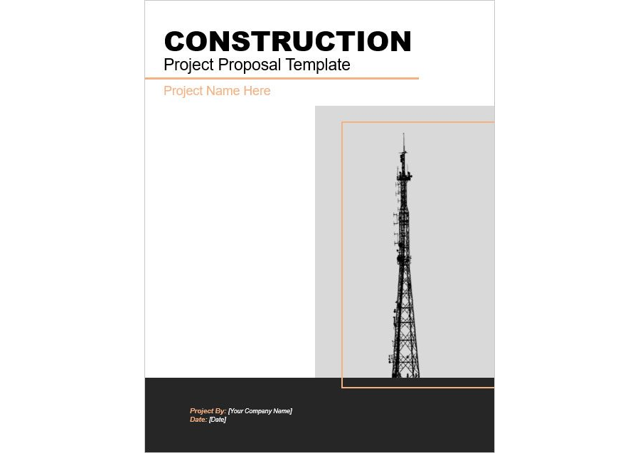 Construction Project Proposal Template