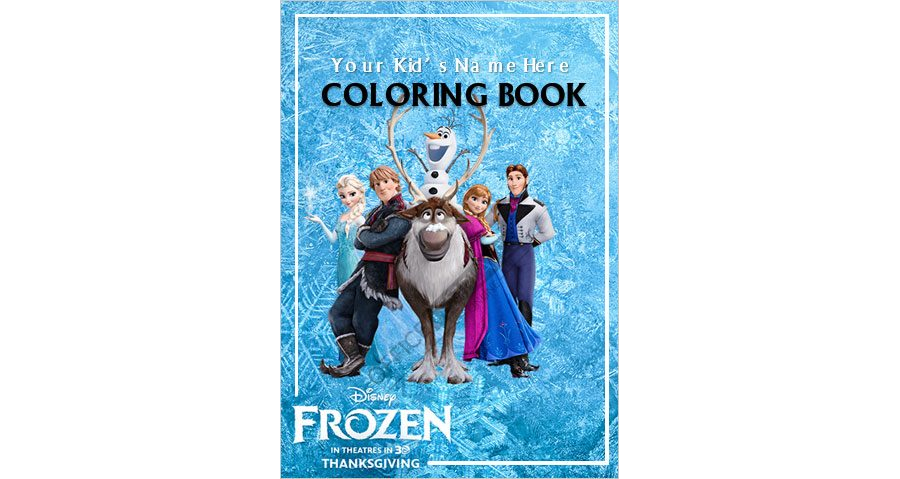 Download Frozen - Elsa & Anna Booklet Template for MS Word - 12 Pages