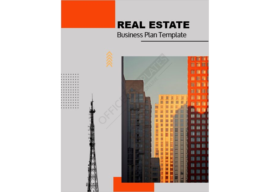 Real Estate Business Plan Template