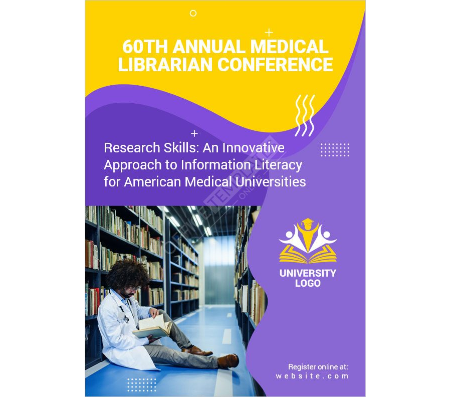 University Conference Poster Template in MS Word