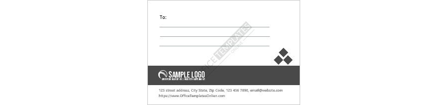 Download C8 Size Envelope Format for MS Word
