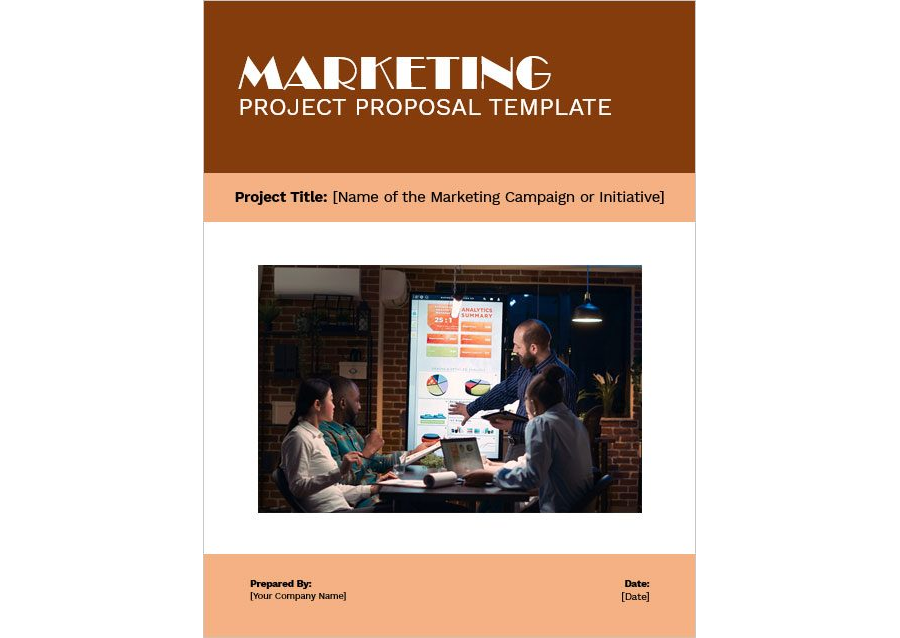 Marketing Project Proposal Template
