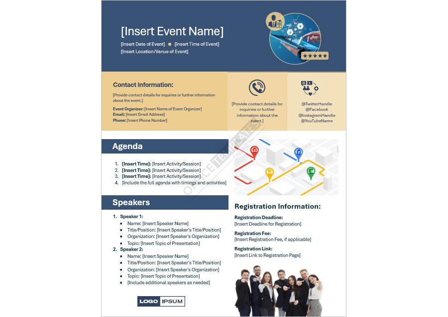 Event Fact Sheet Template