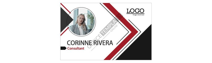 Download Name Card Format for Consultant - MS Word