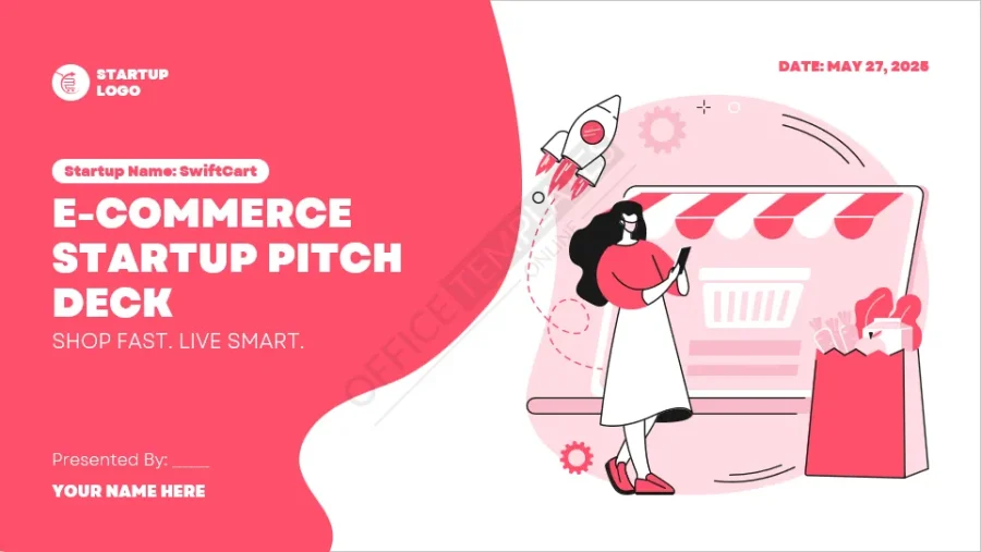 E-Commerce Startup Pitch Deck