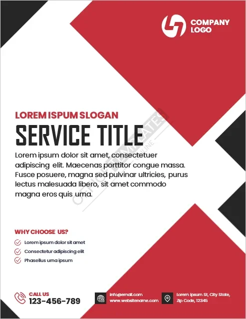 Service Offering Flyer Template