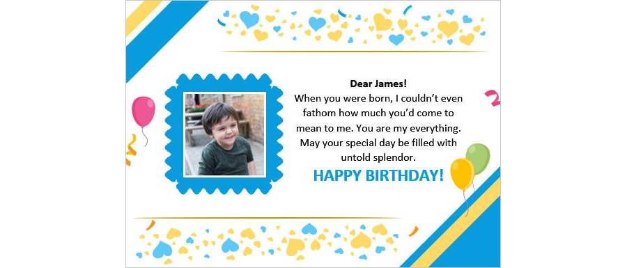 Download Birthday Card Template for Brother