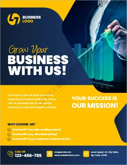 Business Promotion Flyer Template