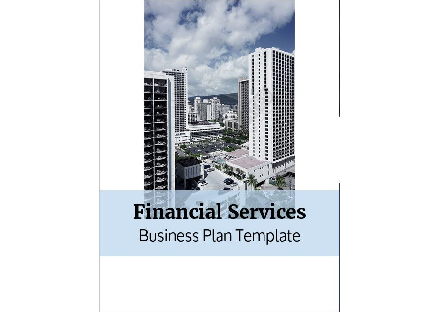 Financial Services Business Plan Template