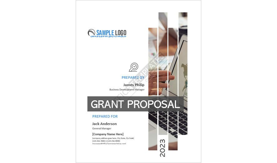 Grant Proposal Example in MS Word