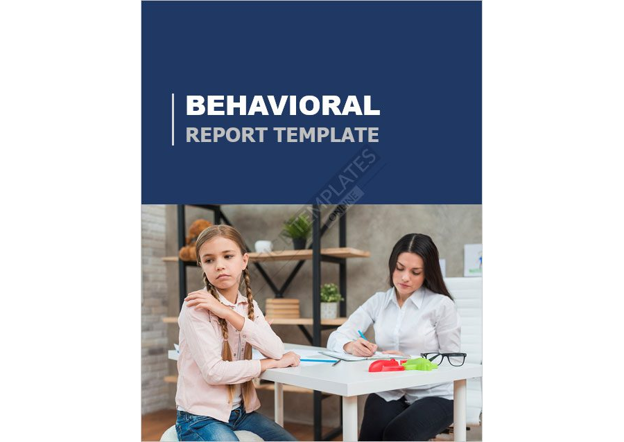 Behavioral Report Template