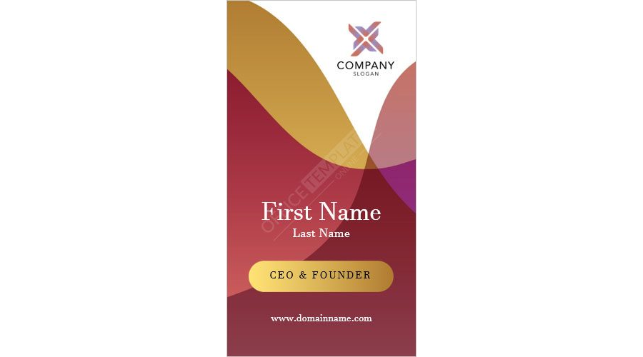 Elevate Your Workspace with a Desk Name Tag Template