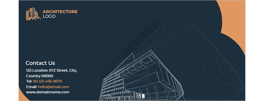 Architecture Envelope Template in MS Word Format