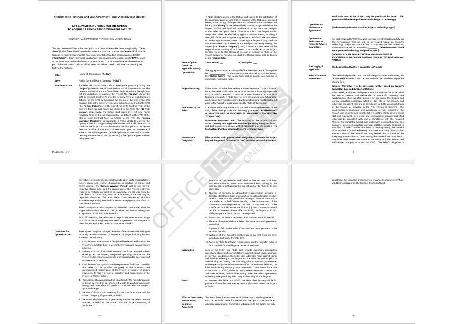 Equipment Purchase Agreement Template