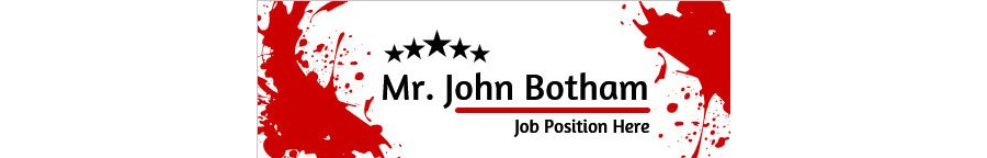 MS Word Name Badge Template 04