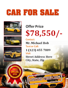 car-for-sale-flyer