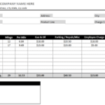 Download Auto Expense Report Created in MS Excel