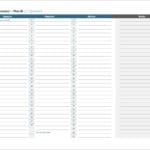 MS Word Year Calendar with Notes