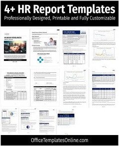Professional HR (Human Resources) Report Templates