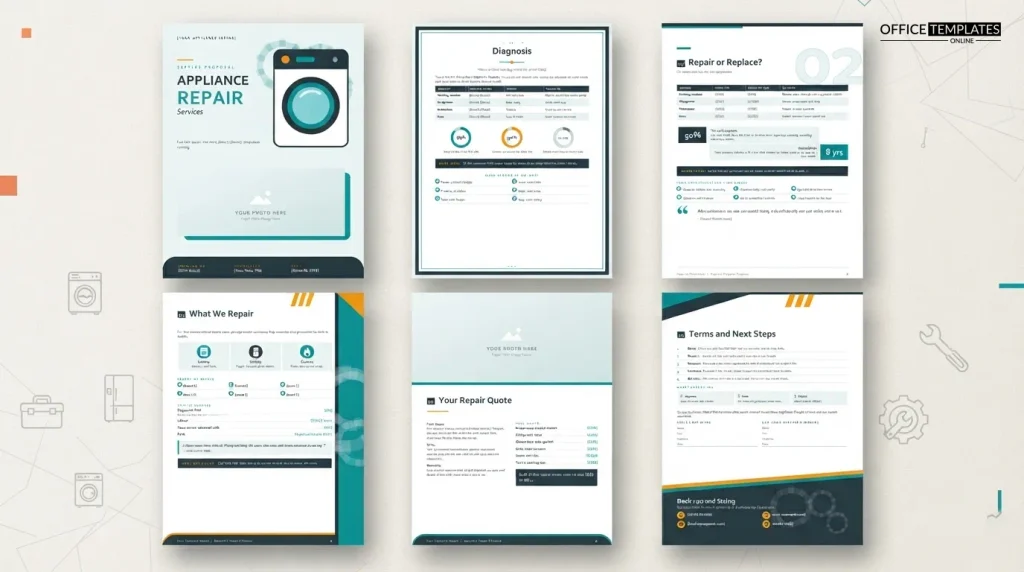 Appliance Repair Services Proposal Preview 1 1024x572
