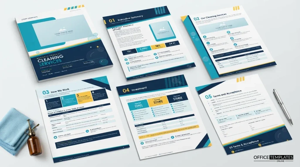 Cleaning Services Proposal Preview 1024x572