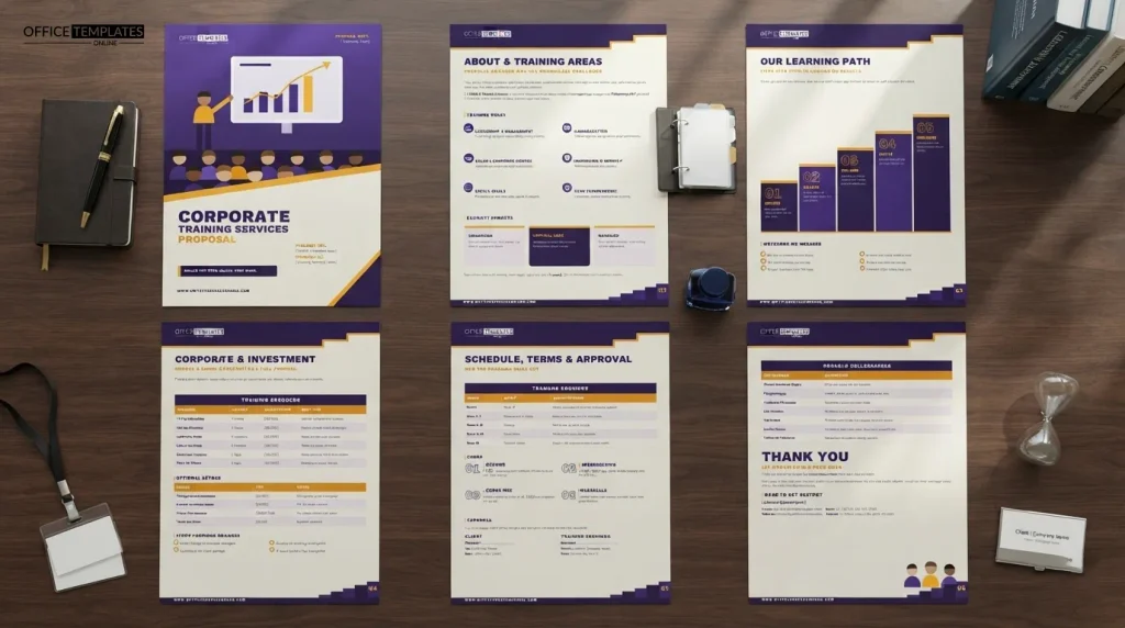 Corporate Training Services Proposal Preview 1024x572