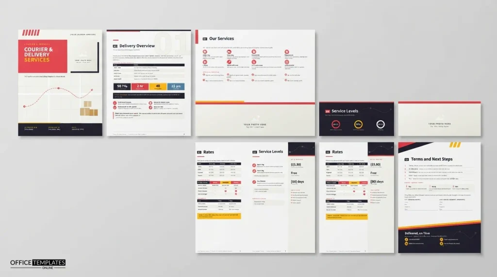 Courier And Delivery Services Proposal Preview 1024x572
