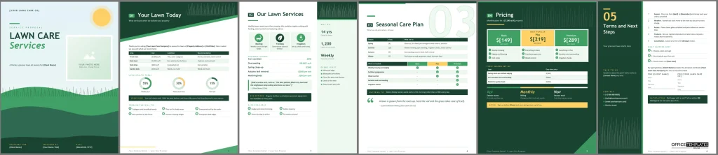 Lawn Care Services Proposal Preview 1024x222