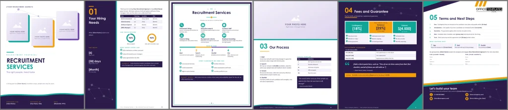 Recruitment Services Proposal Preview 1024x222