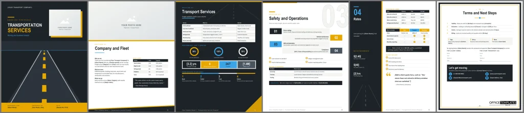 Transportation Services Proposal Preview 1024x222