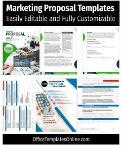 Fully Editable Best Marketing Proposal Templates for MS Word