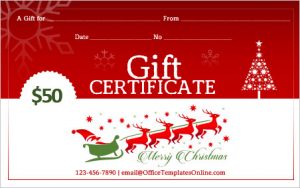 20+ Free Gift Certificate and Voucher Templates for MS Word