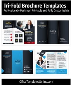 Best Free Tri-Fold Brochure Templates for MS Word